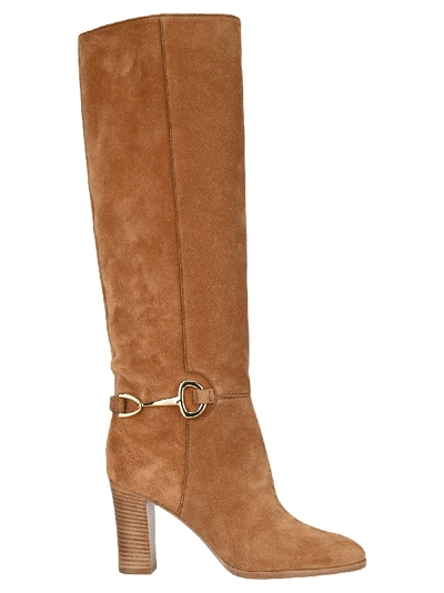 Shop Celine Calude Boot T85 In Sand