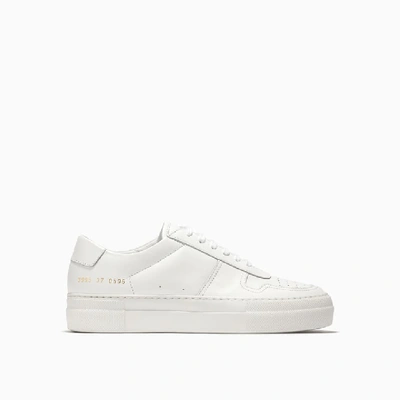 Shop Common Projects Bball Low Super Sole 3995 Sneakers In White