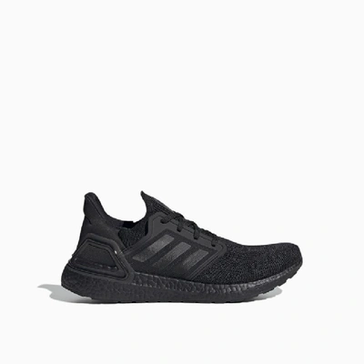 Adidas Originals Black Ultraboost 20 Sneakers In Core Black/grey/yellow |  ModeSens