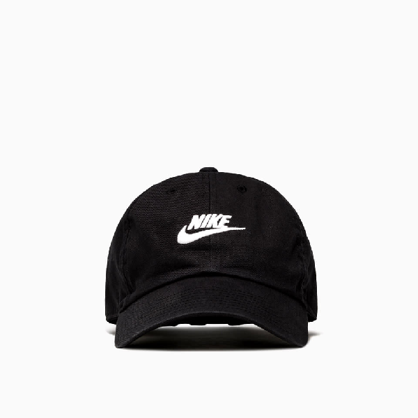 nike heritage cap black