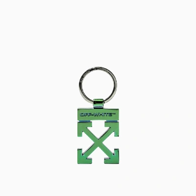 Shop Off-white Arrow Key Ring Omzg021s20253020 In 4000