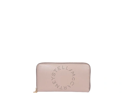 Shop Stella Mccartney Stella Logo Wallet In Pink