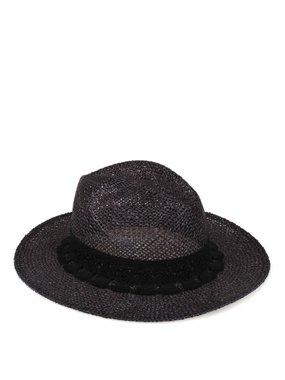 Shop Dondup Hat In Black