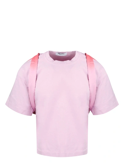 Shop Ambush Multicolorobi Belt T-shirt In Pink & Purple