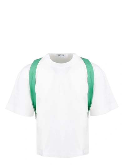 Shop Ambush Multicolorobi Belt T-shirt In White