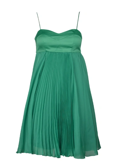Shop Pinko Biancaneve Dress In Green
