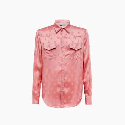 Shop Laneus Texana Shirt 4728 In Rosa