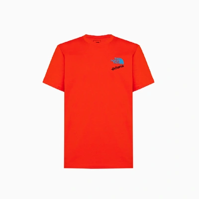 Shop The North Face T-shirt  Extreme Nf0a4aa115q1 In Red