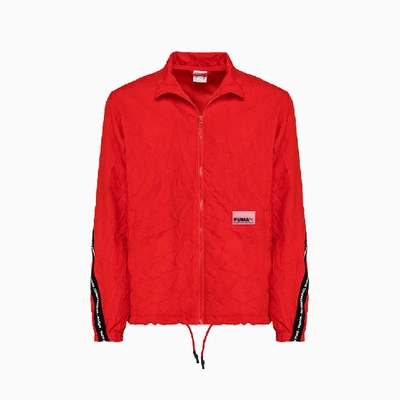 Shop Puma Avenir Jacket 59647011 In Red