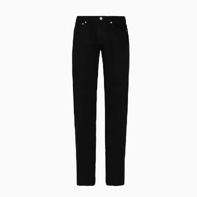 Shop Apc A.p.c. Jeans Codez-m09002 In Noir