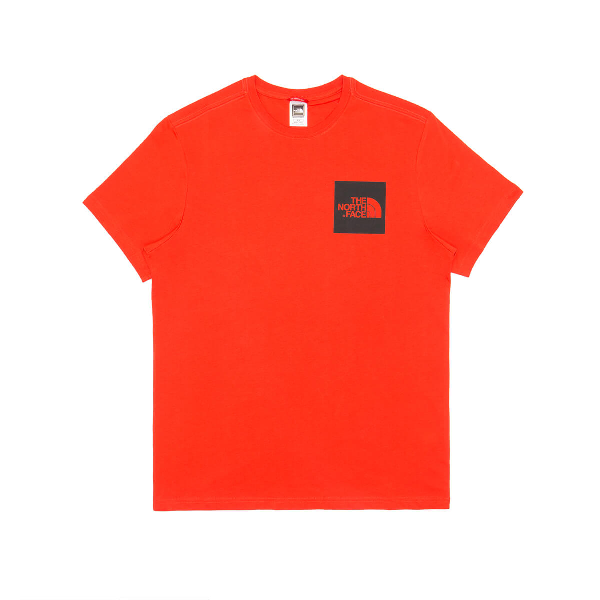 the north face red t shirt
