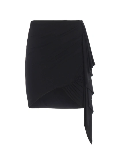 Shop Alexandre Vauthier Skirt In Black