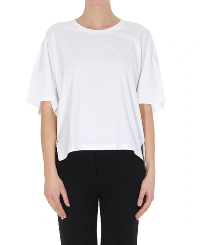 Shop Loewe Anagram Logo Oversize T-shirt In White