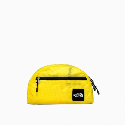 Shop The North Face Flyweight Lumbar Fanny Pack Nf0a3kz5dw91 In Lemon