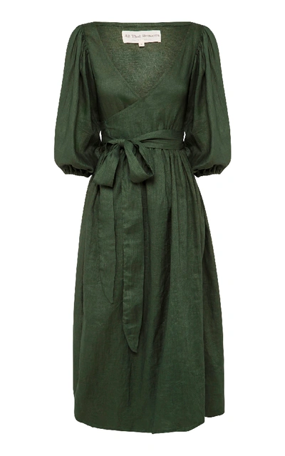 Shop All That Remains Lia Dress In Green