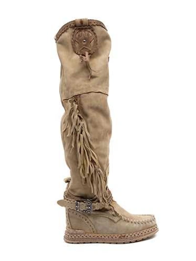 El Vaquero Khaleesi High Boots In Brown | ModeSens