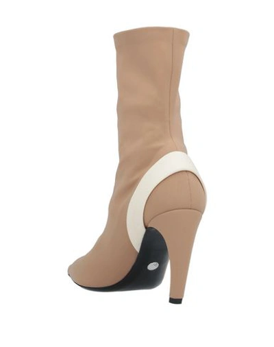 Shop Proenza Schouler Ankle Boots In Sand