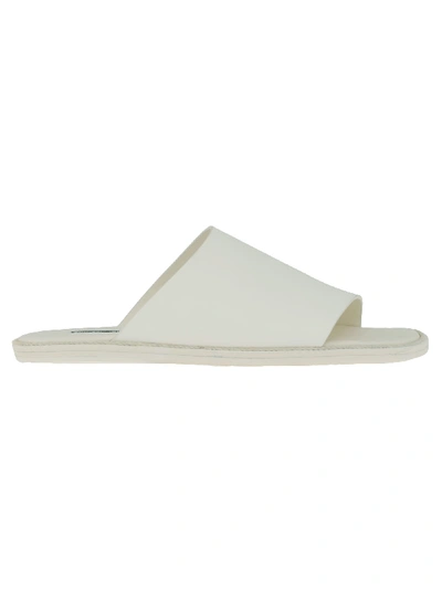 Shop Ann Demeulemeester Leather Sandal In White