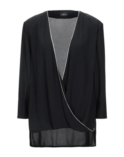 Elisabetta Franchi Blouses In Black