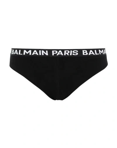 Shop Balmain Briefs In Black