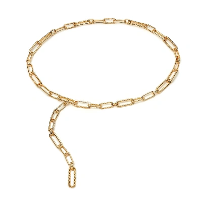 Shop Missoma Chunky Radial Chain Belt 18ct Gold Plated