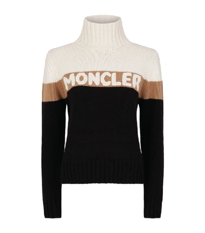 Shop Moncler Logo Sweater