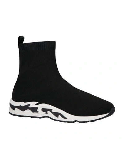 Shop Sandro Flame Sole Sock Sneakers