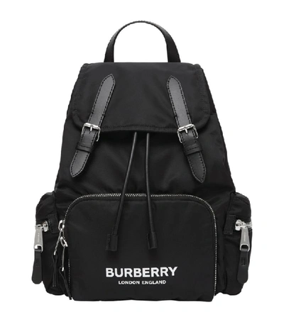 Shop Burberry Medium Logo Rucksack