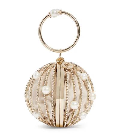 Shop Rosantica Sasha Pearl Brass Sphere Handbag