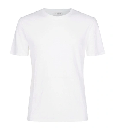 Shop Sandro Linen T-shirt