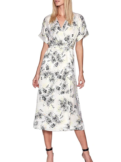 Shop Equipment Tavine Silk Midi Dress In Ecru