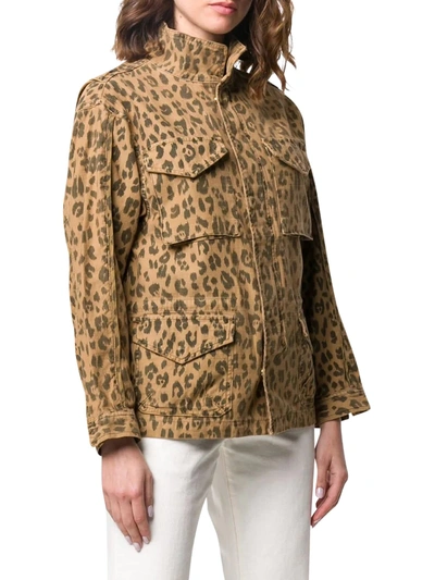 Shop Frame Spring Cheetah Service Leo In Cheetah Cargo Beige Black