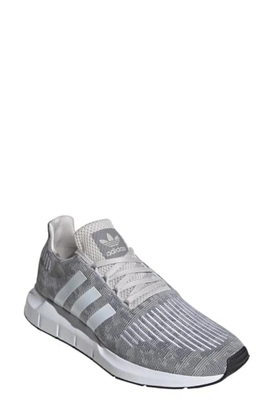 Shop Adidas Originals Swift Run Sneaker In Grey/ White/ Grey One