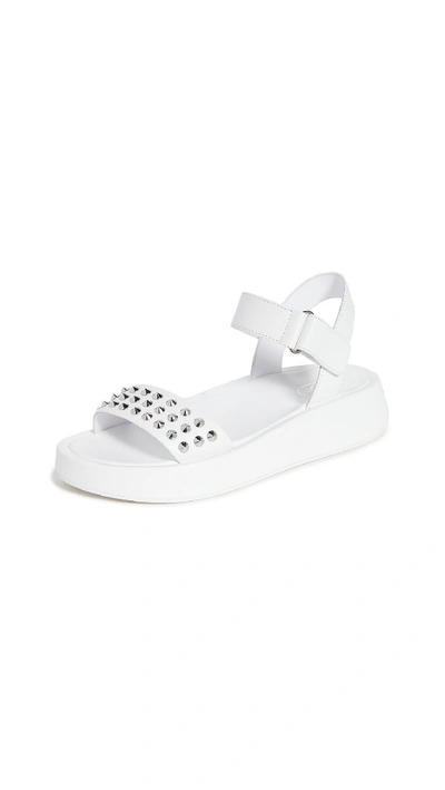 Shop Ash Vera Sandals In White