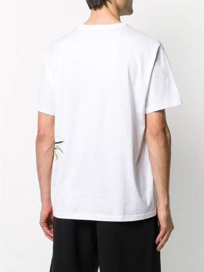 Shop Givenchy Print T-shirt In White