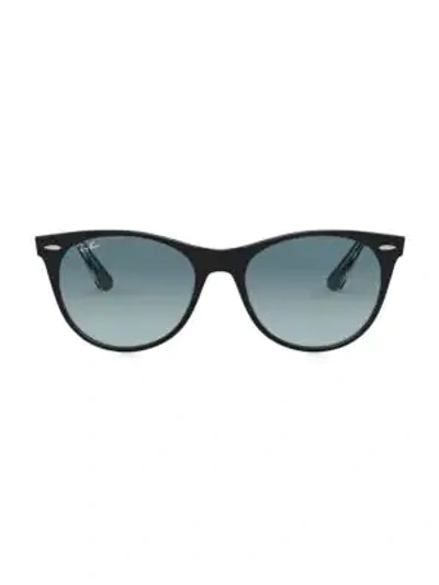 Shop Ray Ban Rb2185 52mm Classic Wayfarer Sunglasses In Black