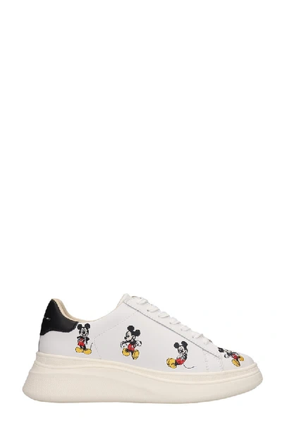 Shop Moa Master Of Arts Sneakers In White Leather