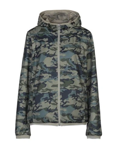 Shop Napapijri Jacket In Military Green