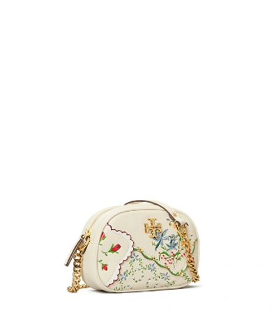 Tory Burch Kira Mixed-floral Camera Bag In Afternoon Tea | ModeSens