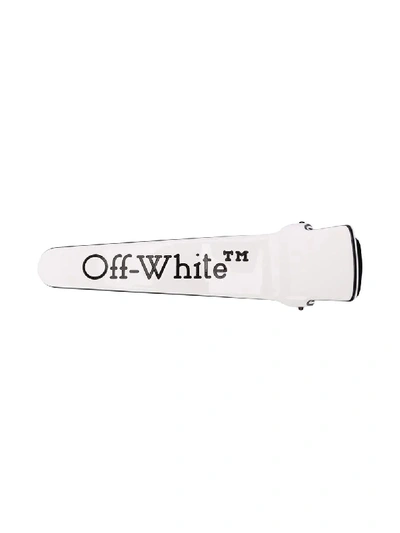 Shop Off-white White Acetate Hair Clip