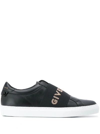 Shop Givenchy Black Slip On Sneakers