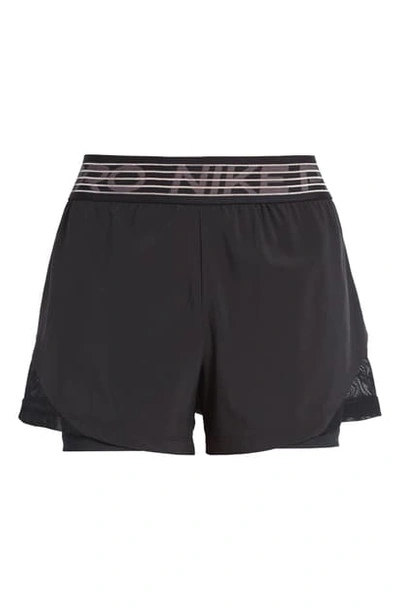 Shop Nike Flex 2-in-1 Shorts In Black/thdrgy