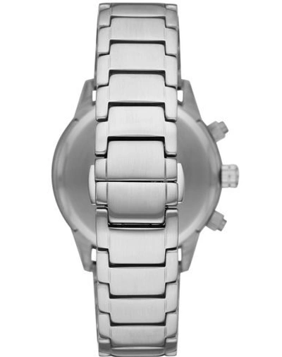 Shop Emporio Armani Ar11306 Man Wrist Watch Silver Size - Stainless Steel