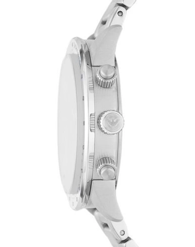 Shop Emporio Armani Ar11306 Man Wrist Watch Silver Size - Stainless Steel