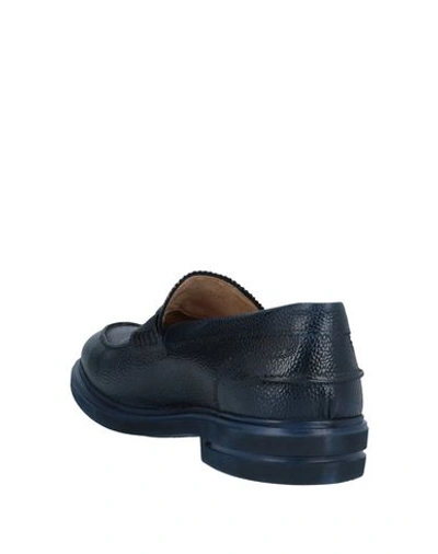 Shop Zenith Loafers In Dark Blue
