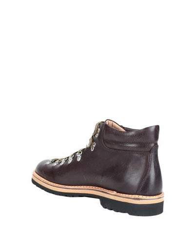 Shop Fracap Ankle Boots In Dark Brown