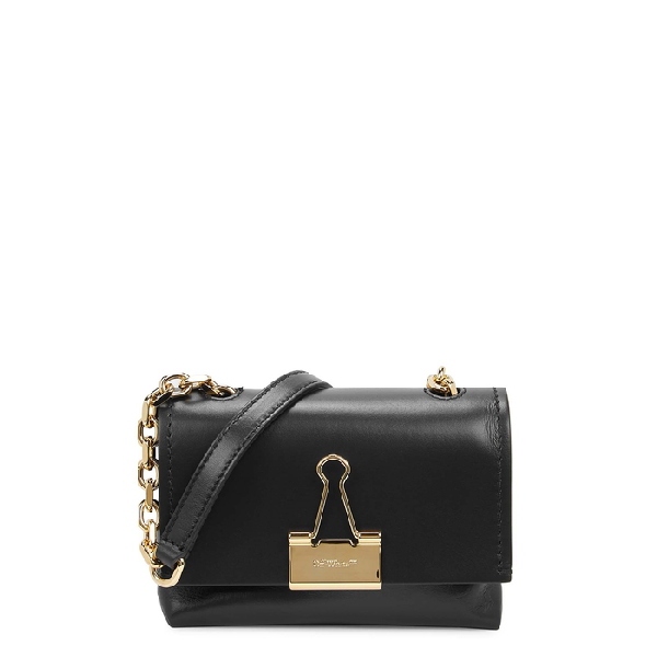 White Soft Leather Cross Body Bag