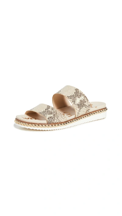 Shop Sam Edelman Asha Slides In Wheat