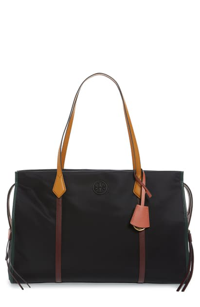 tory burch perry nylon tote