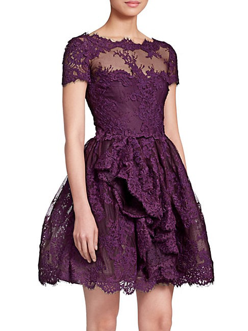 amethyst cocktail dress